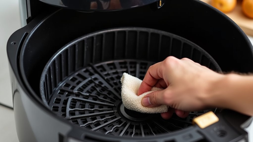 clean air fryer element
