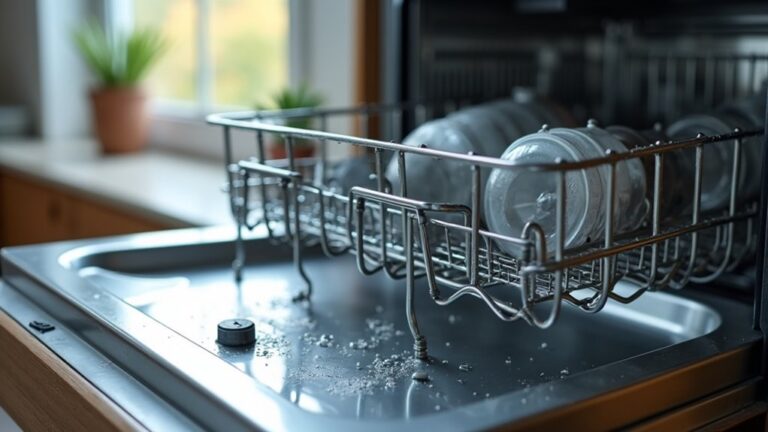 clean dishwasher filter monthly