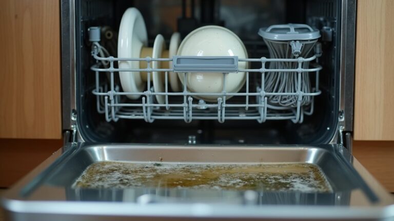 clogged dishwasher drain pump