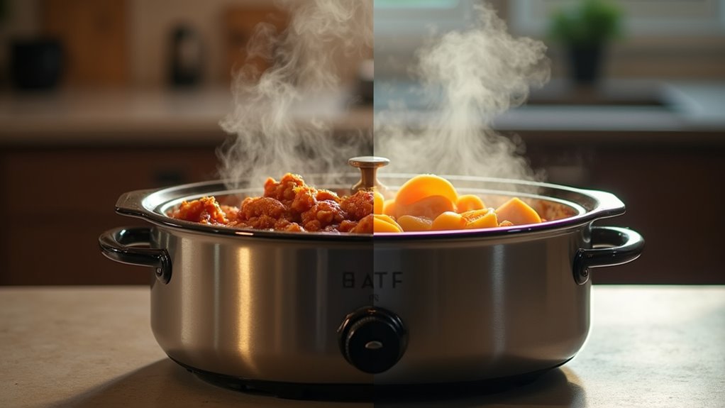 slow cooker low versus high